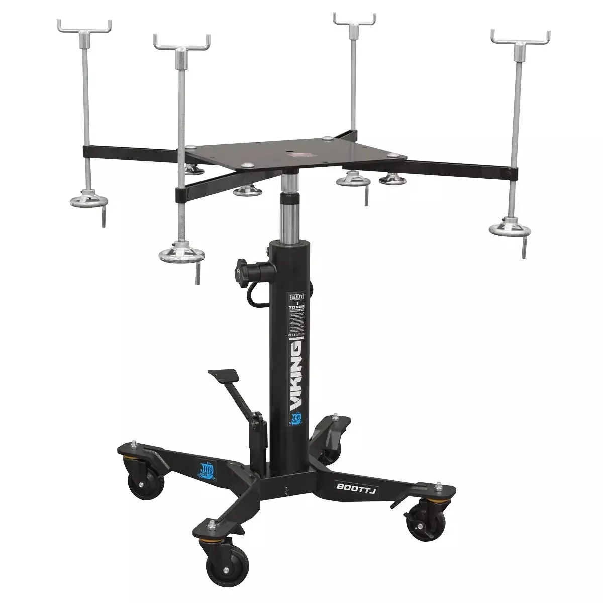 Sealey Subframe Cradle and 800kg Transmission Jack Combo
