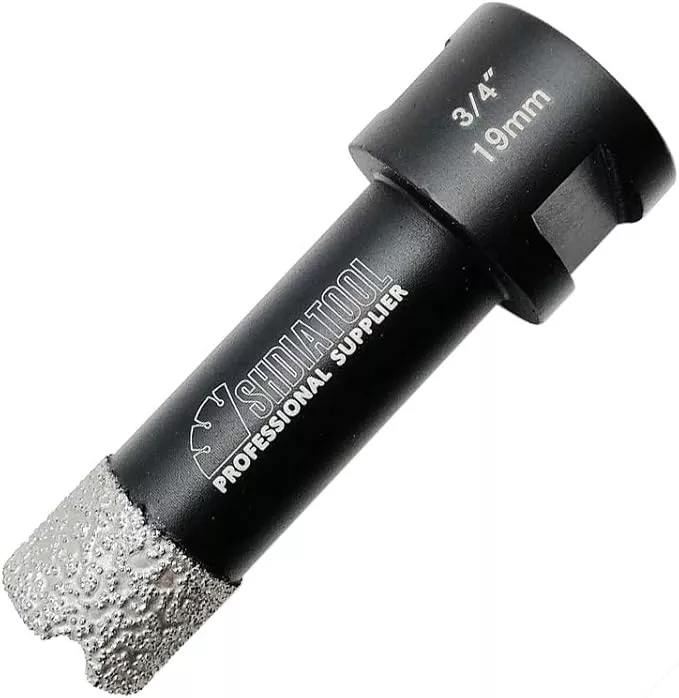 SHDIATOOL Diamond Core Drill Bits, Diameter 3/4-inch Tile Hole Saw, Driling Depth 35mm for Porcelain Ceramic Marble Nature Stone 5/8 inch-11 Thread
