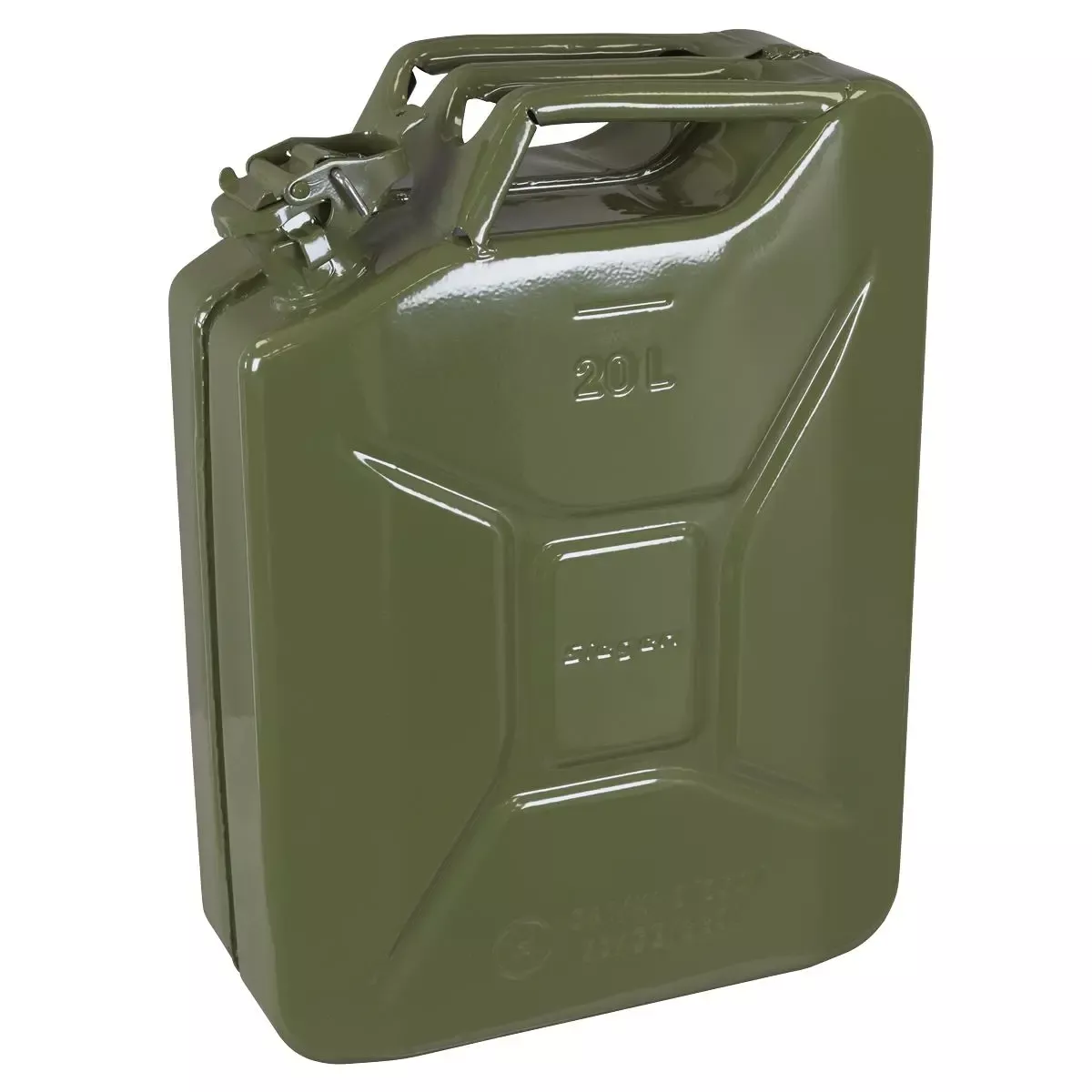 Siegen by Sealey Jerry Can - Green 20L