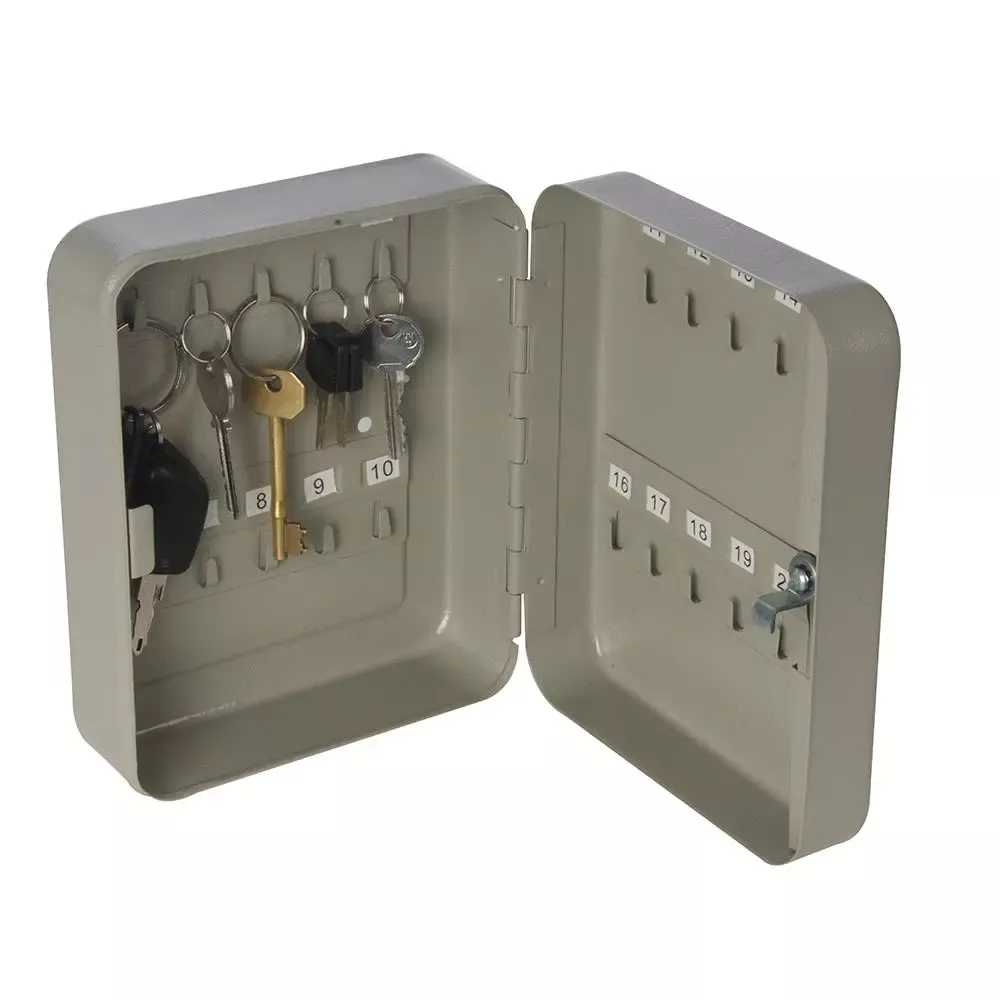 Silverline 20-Key Cabinet Keyed 200 x 160 75mm 656614