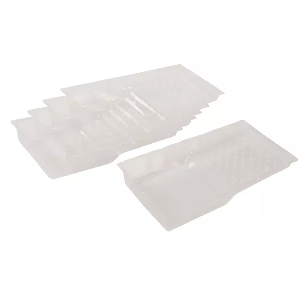 Silverline Disposable Roller Tray Liner 100mm 5pk