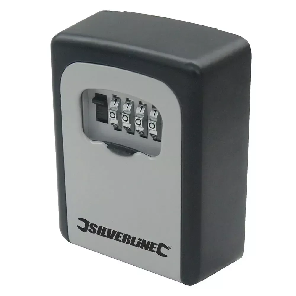 Silverline Key Safe Wall-Mounted 121 x 83 40mm 309218