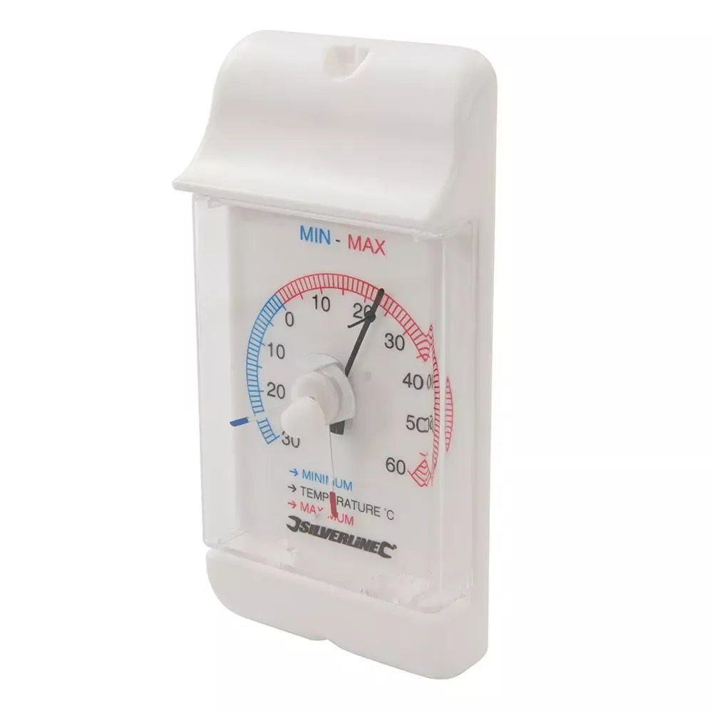 Silverline Min/Max Dial Thermometer -30° to +60°C 573268