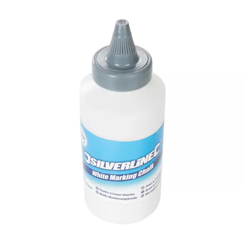 Silverline White Marking Chalk 250g CB63W