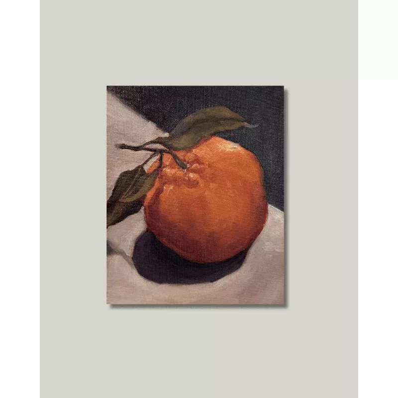 “Single Orange” Print: 4×6