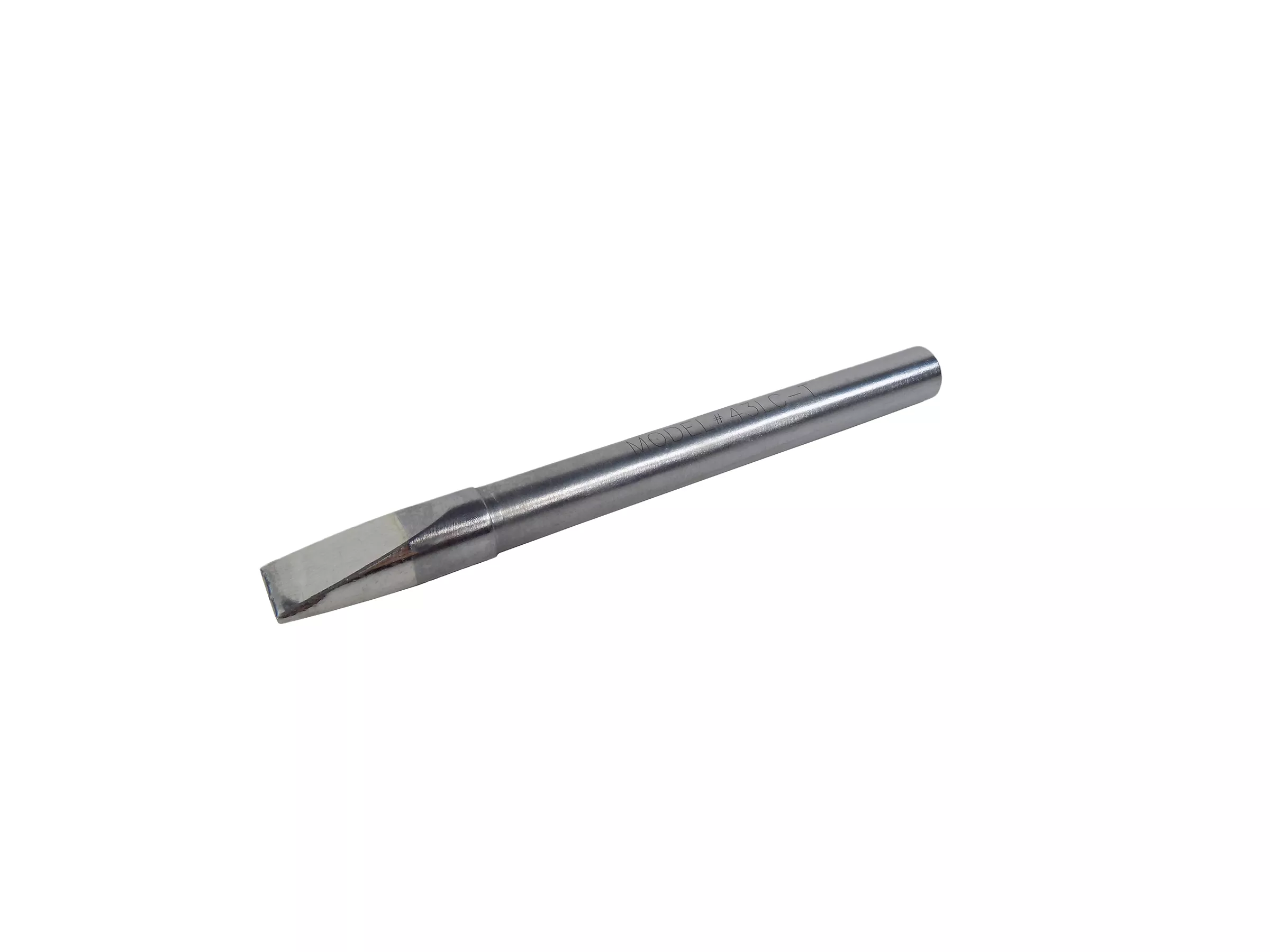 Soldering Iron Tip, Long Tapered Chisel Style (3/8" x 4-1/4")