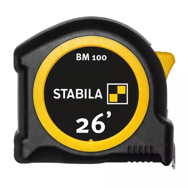 Stabila 30726 BM 100 Imperial Scale 26 ft. Tape Measure