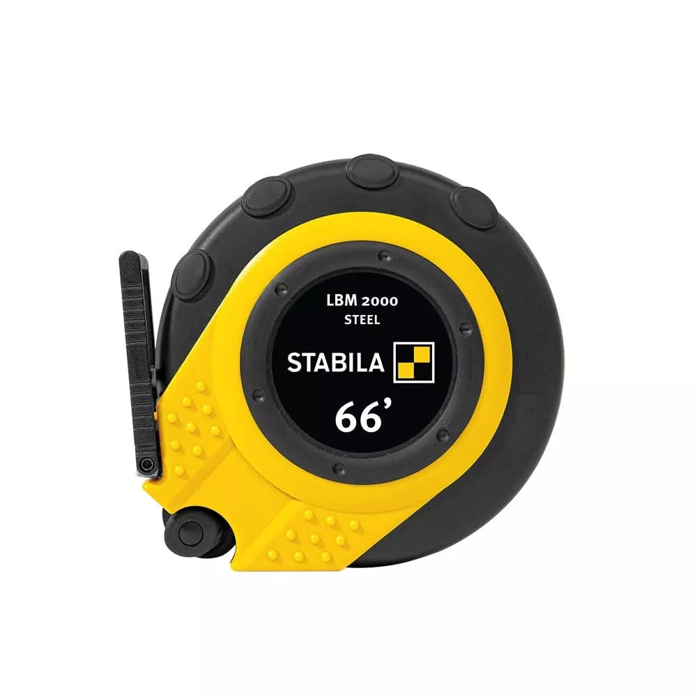 Stabila 30950 LBM 2000 STEEL Imperial Scale 66 ft. Closed Case Tape
