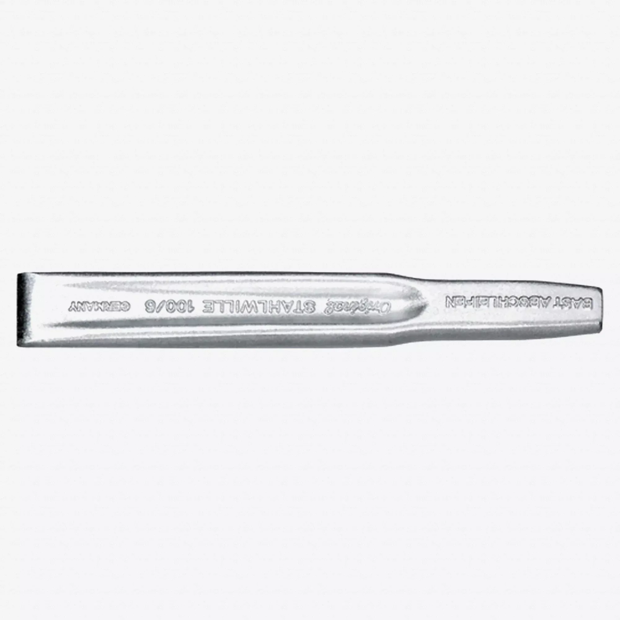 Stahlwille 100 Ribbed Cold Chisel, Size 8