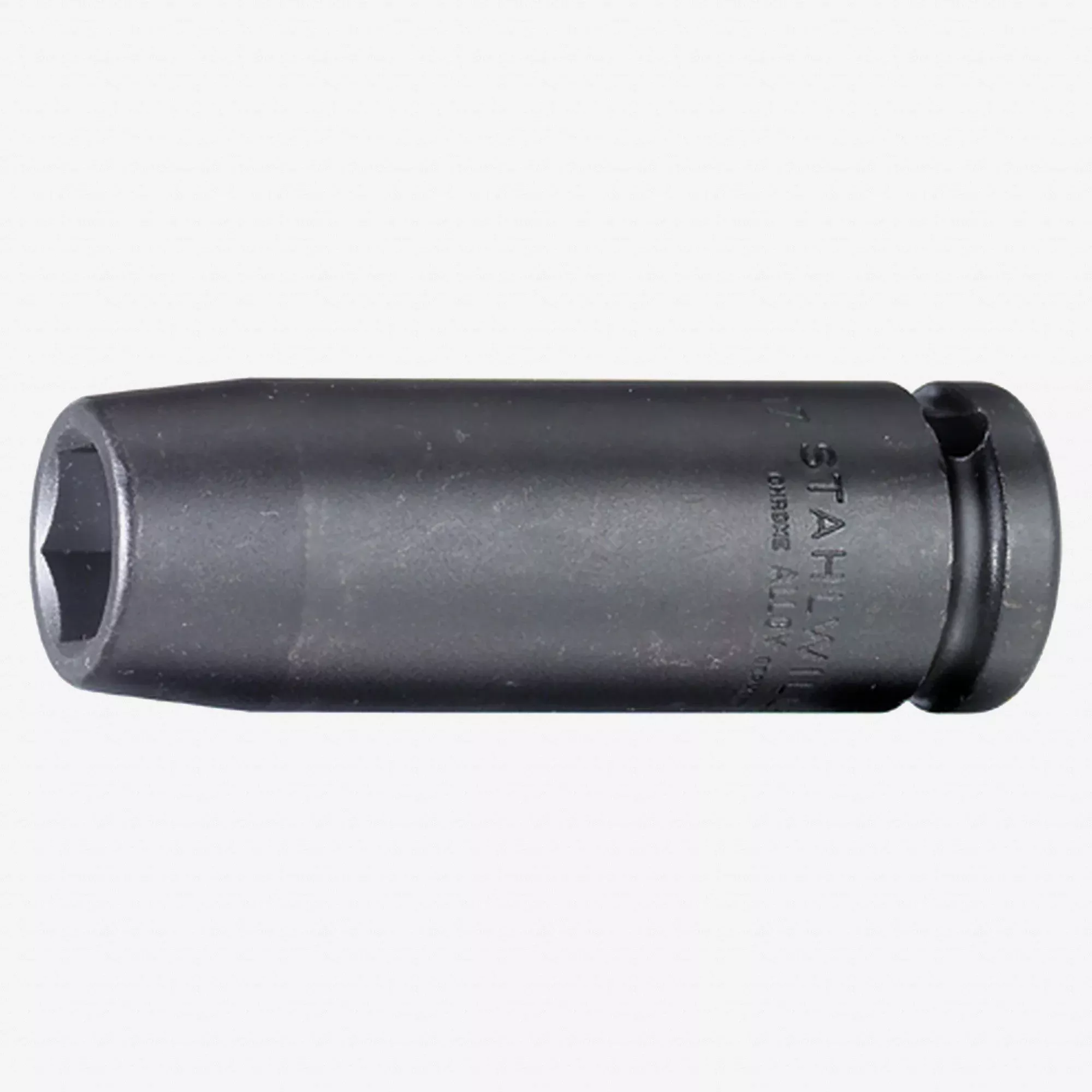 Stahlwille 51IMP Extra Deep Impact Socket, 1/2" Drive, 19 mm