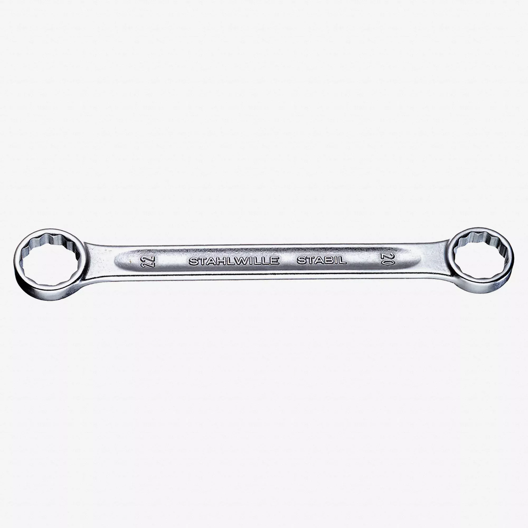 Stahlwille STABIL 21 Flat Double Box End Wrench, 30 x 34 mm