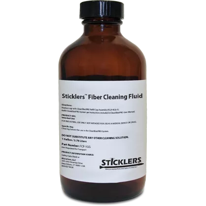 Sticklers Fiber Cleaning Fluid for Cleanblast Pro, 8 oz,225ml, pack of 6