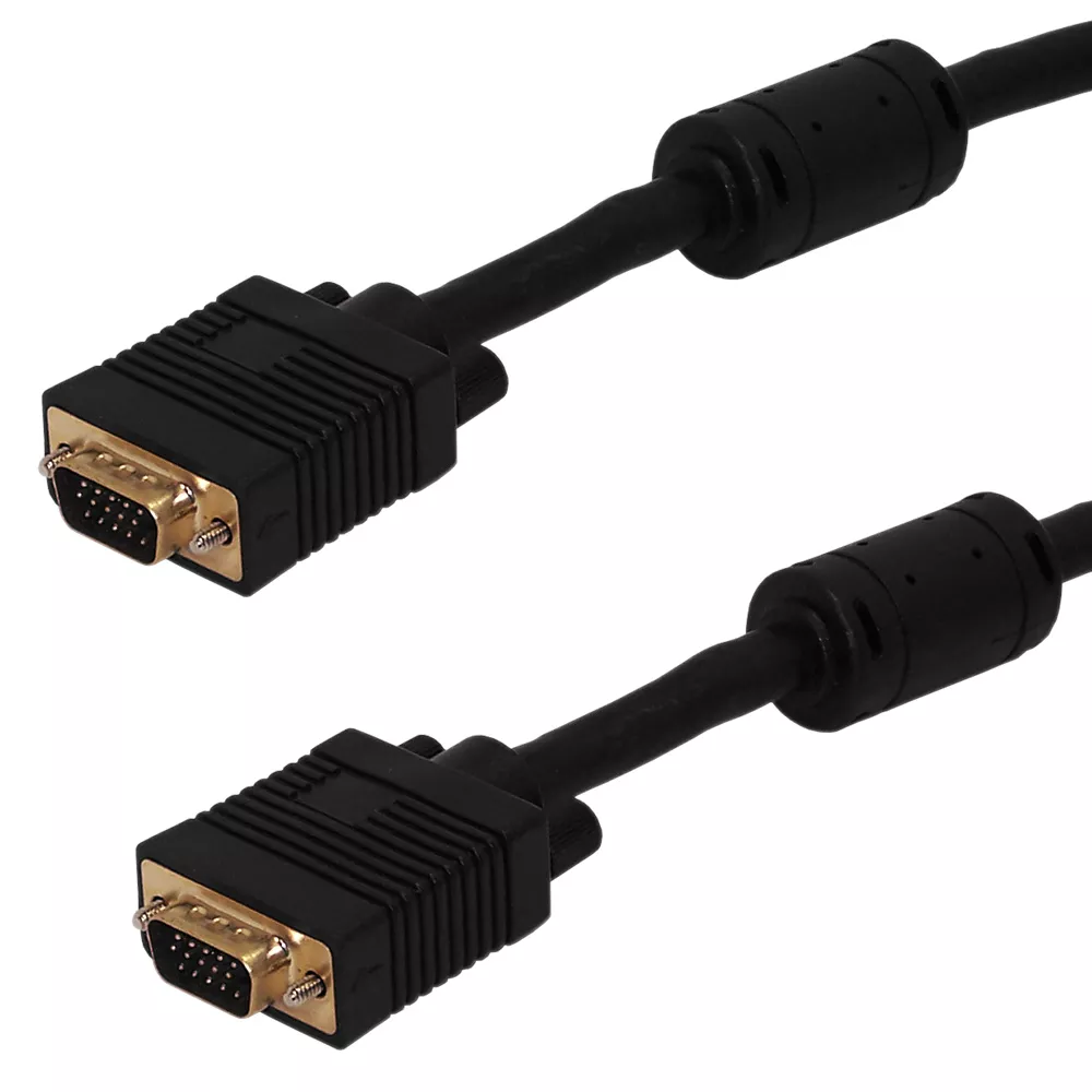 SVGA HD15 Male to Male Cable CL2/ FT4 - 1 ft