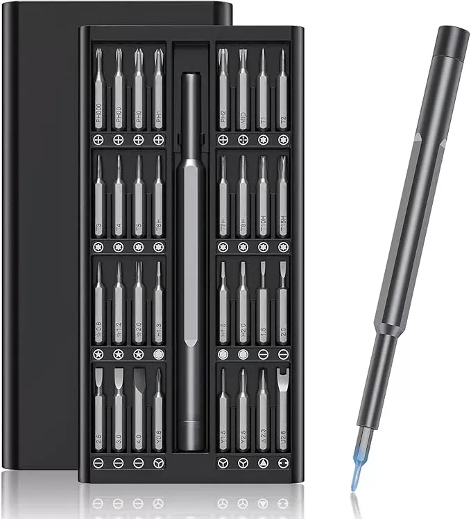 Tanson Precision Screwdriver Set 33-In-1 Small Screwdriver Set,Mini Screwdriver Kit Magnetic Professional Electronic Repair Tool for PC,Computer,Laptop,Iphone,Cell Phone,MacBook,Tablet,Watch,Glasses