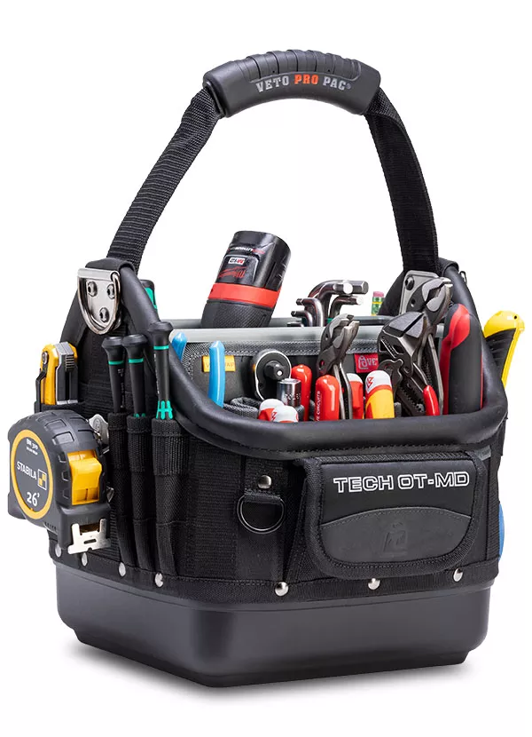 TECH OT-MD Blackout Technician Medium Open Top Tote