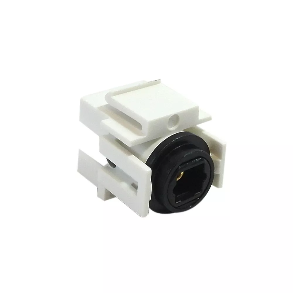 Toslink Female to Female Keystone Wall Plate Insert
