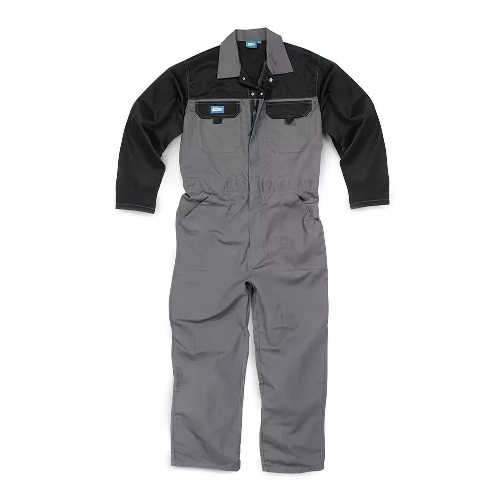 Tough Grit Zip-Front Coverall Charcoal XS 936281