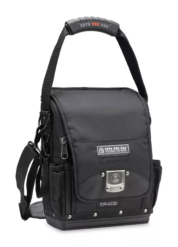 TP-XD Blackout Large Deep Zippered Tool Pouch