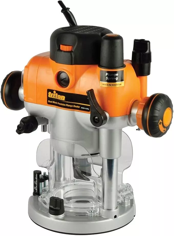 Triton TRA001 3-1/4 HP Dual Mode Precision Plunge Router