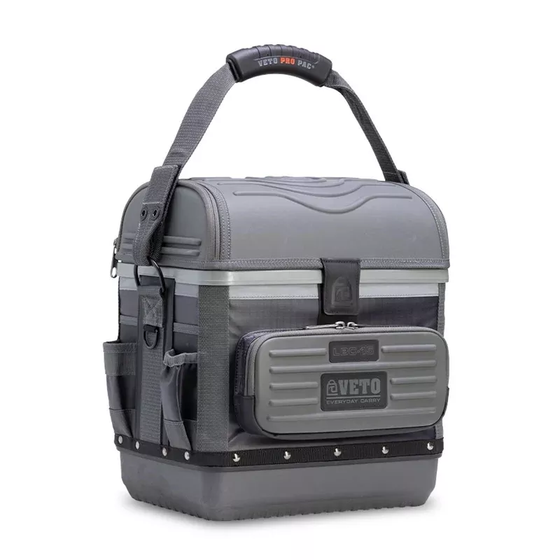 Veto Pro Pac VPP10514 LBC15 Carbon Large Lunchbox Cooler with Dry Storage
