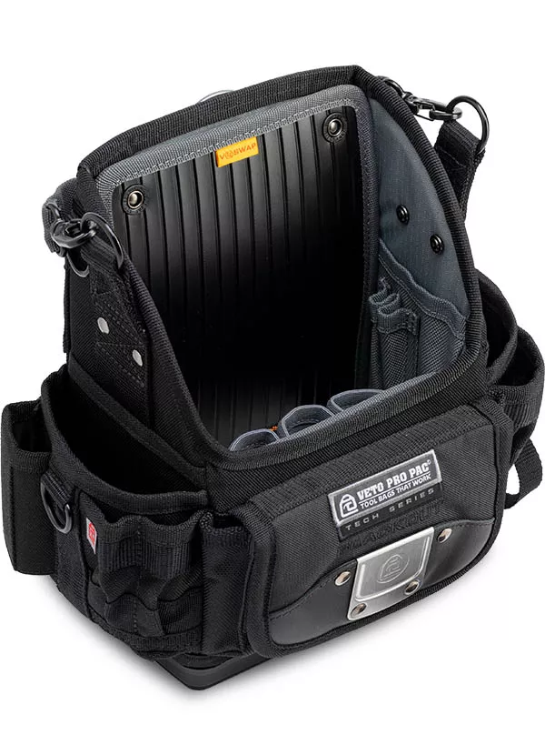 Veto Pro Pac VPP10834 TP6B Blackout Six Pocket Tool Pouch w/ Base