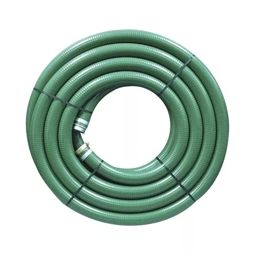 Water PVC Suction Hose with NPT Fitting 2" x 20' H2-20-SUC