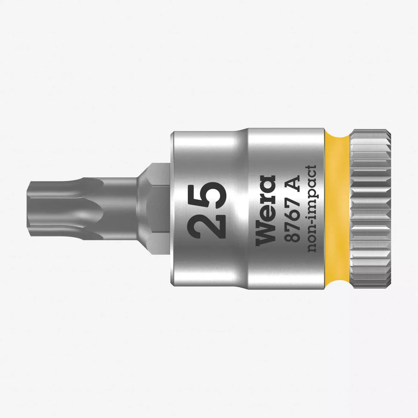 Wera 003392 8767 A TORX Zyklop Bit Socket with 1/4" Drive, T25