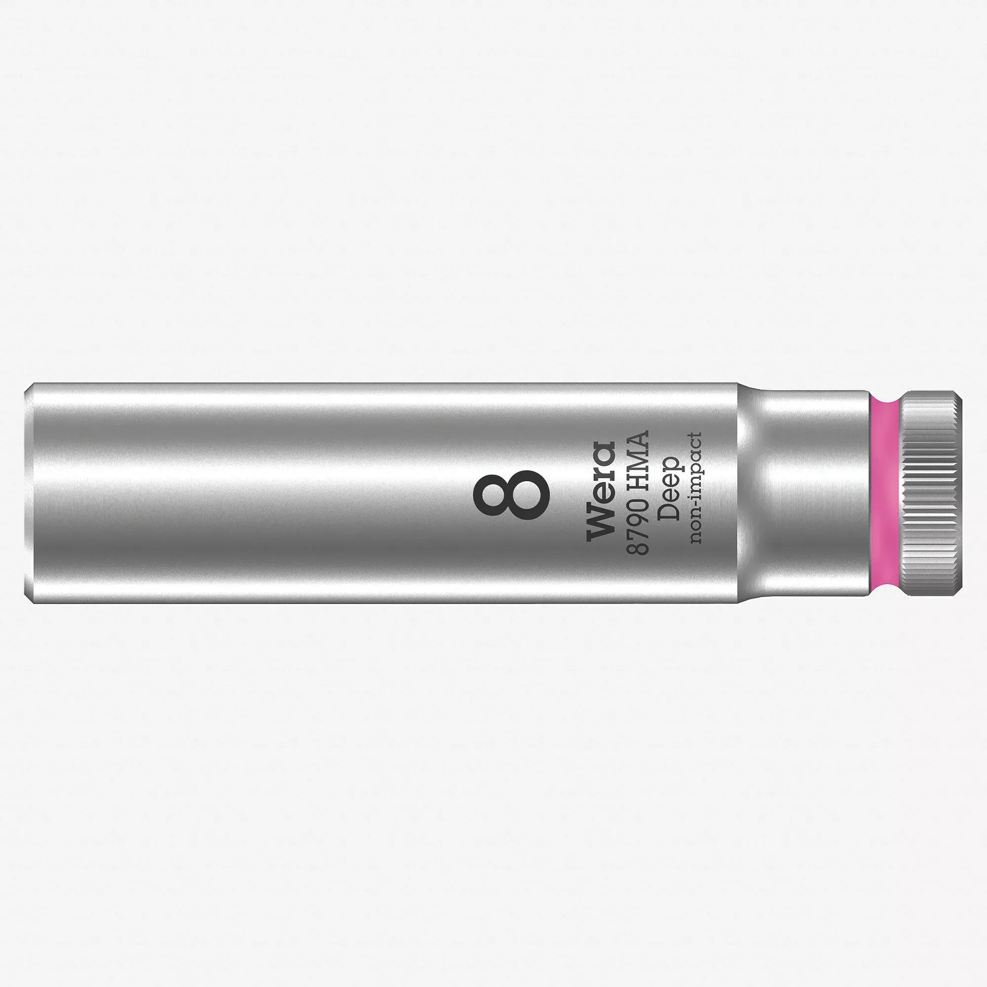 Wera 004505 Deep Socket, 8.0 x 1/4"