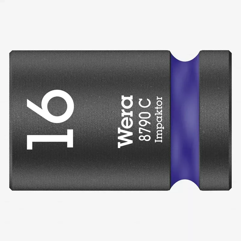 Wera 004573 Impact Socket, 16 x 1/2"