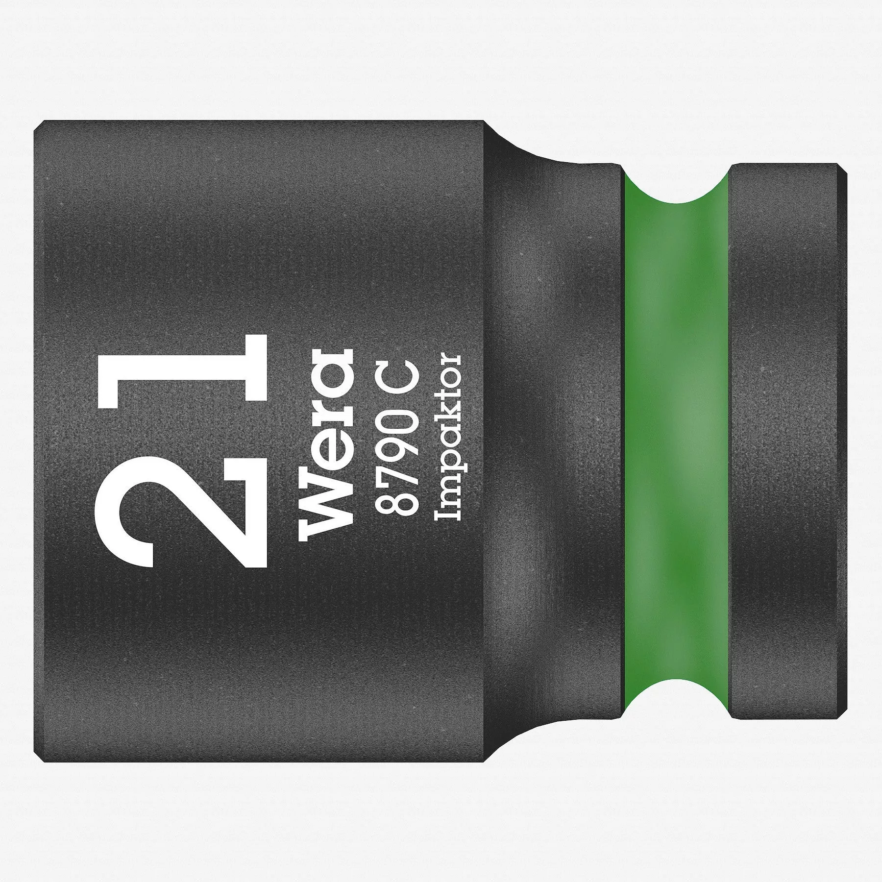 Wera 004578 Impact Socket, 21 x 1/2"