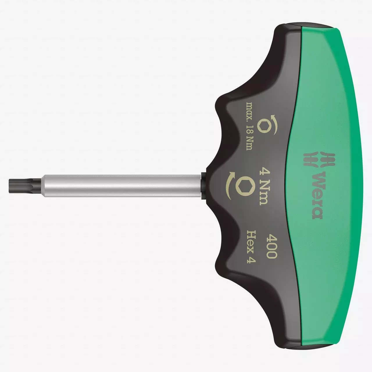 Wera 005080 4.0 Nm Fixed Torque Hex-Plus T-handle, 4.0 mm