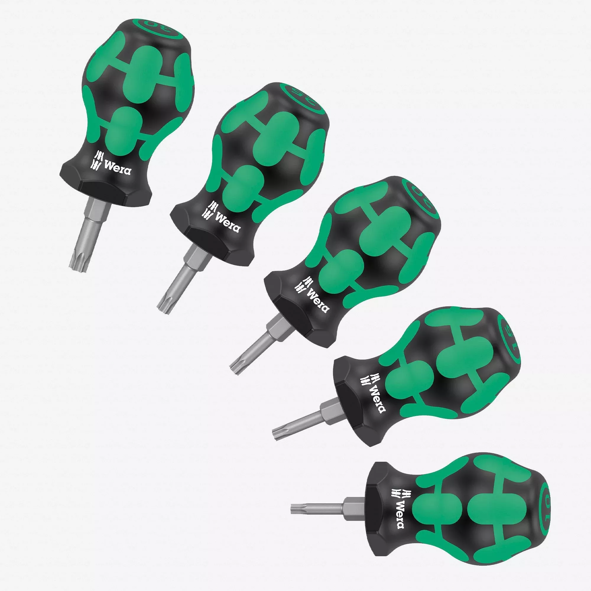 Wera 008876 TORX Stubby Set 1, 5 Pieces
