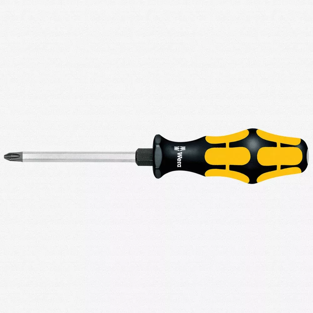 Wera 017052 #2 x 100mm Kraftform Plus Pozidriv Screwdriver