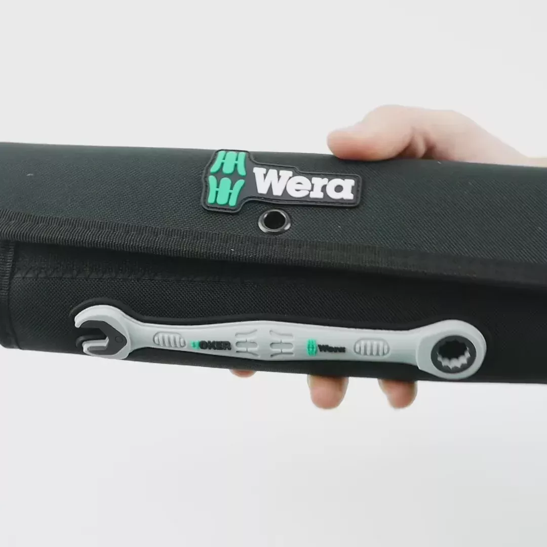Wera 020012 Joker Combination Wrench Pouch Set - 8 Piece SAE