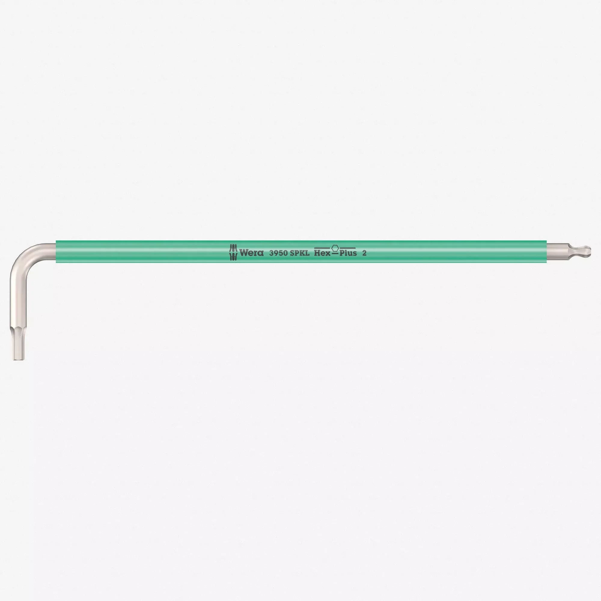 Wera 022661 Multicolor Metric Hex Stainless L-key, 2.0 mm (Turquoise)