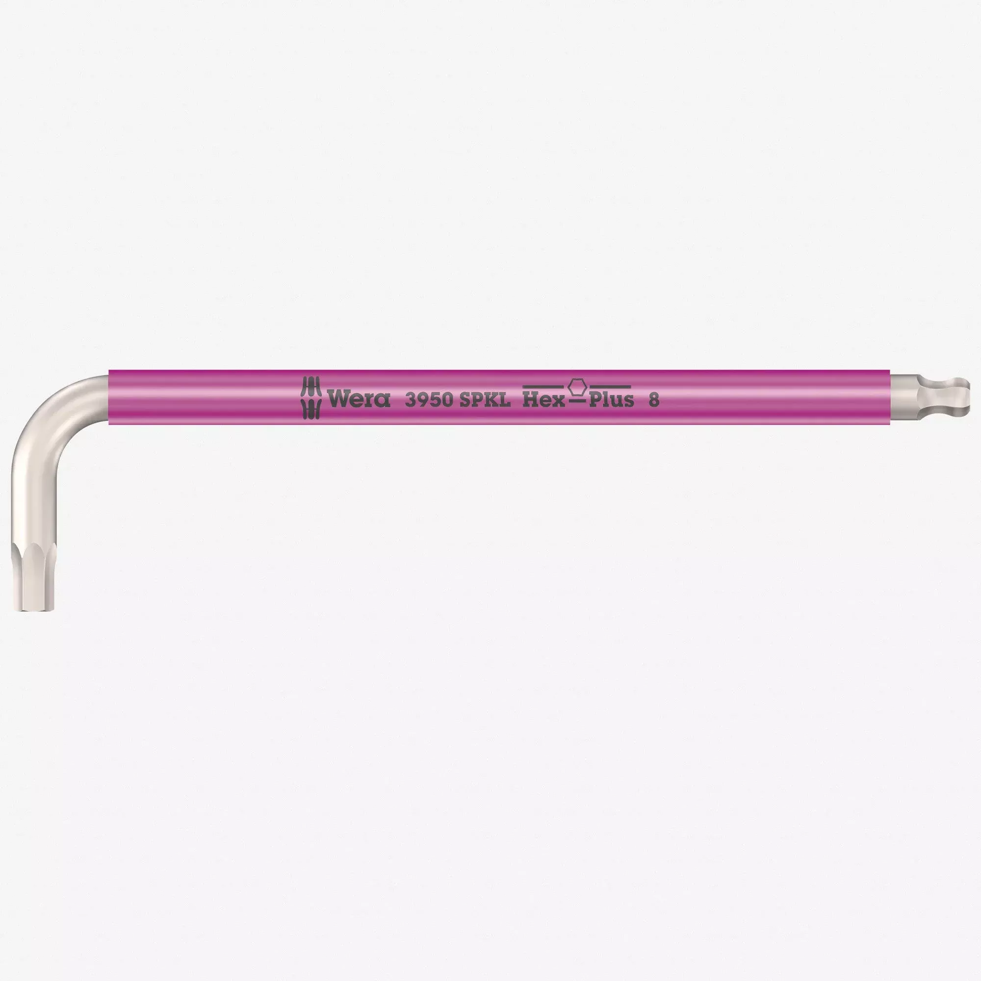 Wera 022667 Multicolor Metric Hex Stainless L-key, 8.0 mm (Pink)