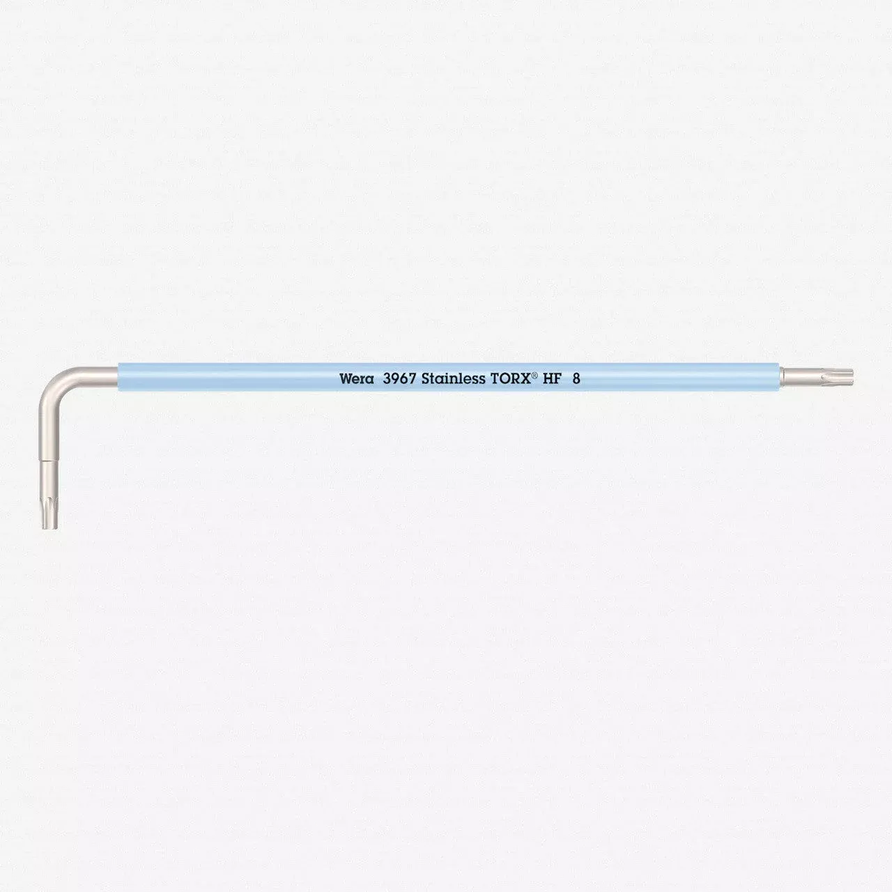 Wera 022680 Multicolor TORX HF Stainless L-key, T8 x 90mm (Ice Blue)