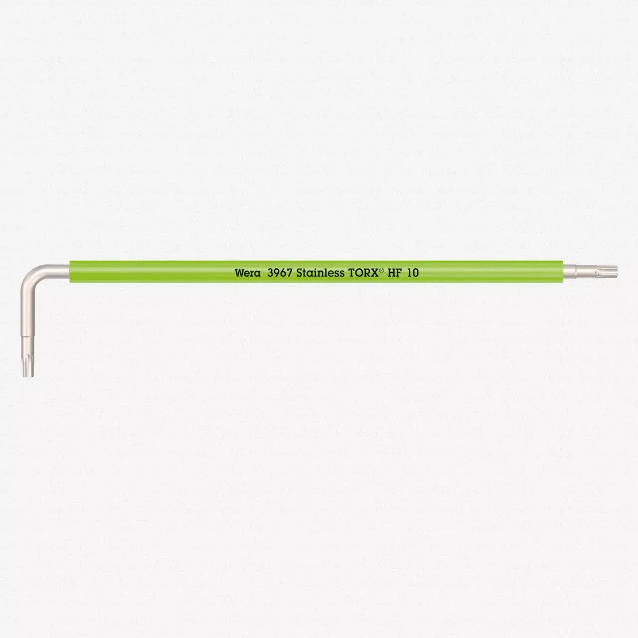 Wera 022682 Multicolor TORX HF Stainless L-key, T10 x 112mm (Bright Green)