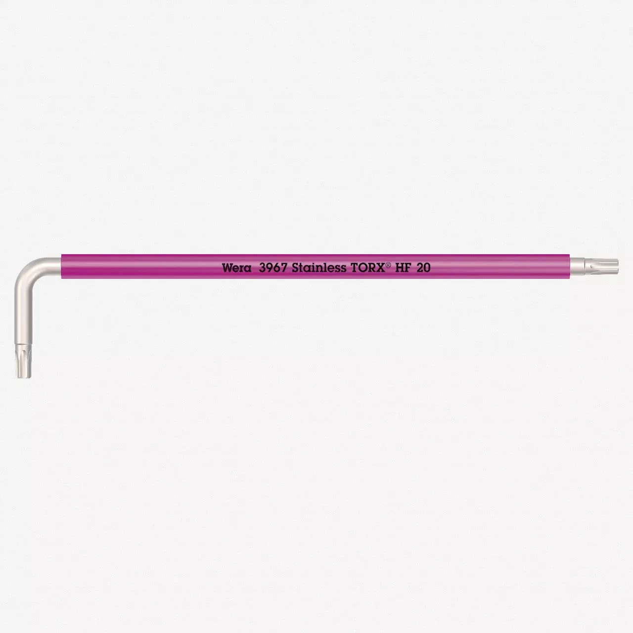 Wera 022684 Multicolor TORX HF Stainless L-key, T20 x 137mm (Pink)