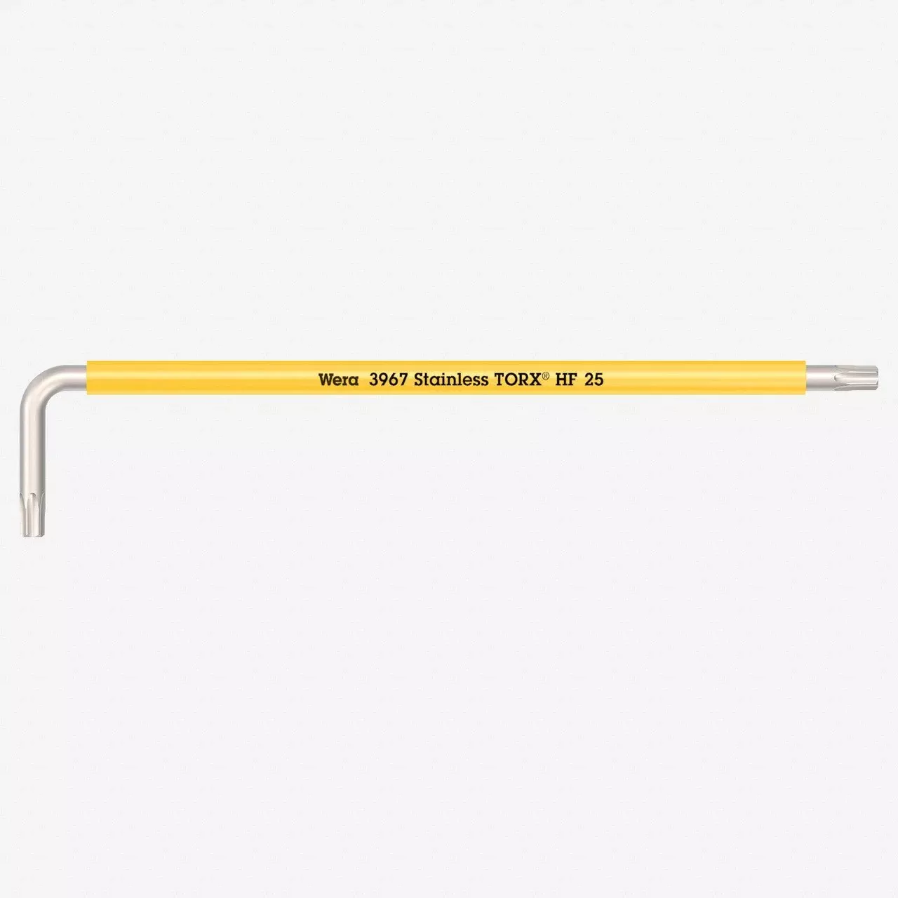 Wera 022685 Multicolor TORX HF Stainless L-key, T25 x 154mm (Yellow)