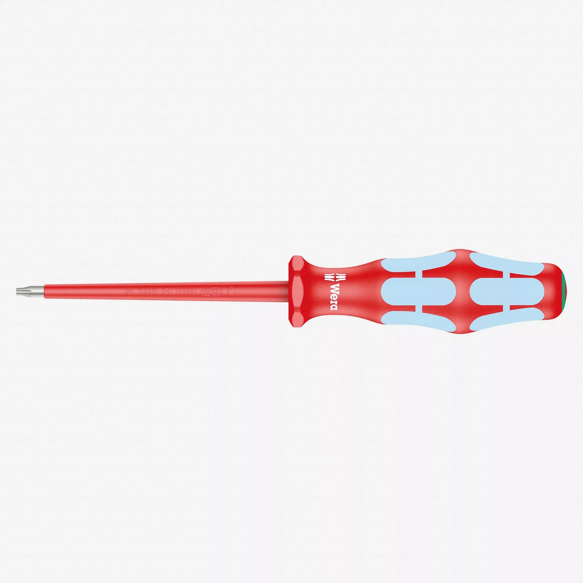 Wera 022760 Kraftform Plus VDE Stainless Steel TORX Screwdriver, T8 x 80 mm