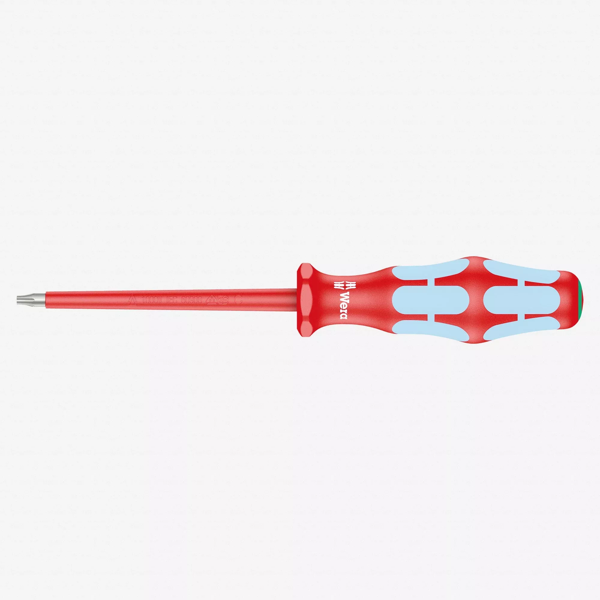 Wera 022761 Kraftform Plus VDE Stainless Steel TORX Screwdriver, T9 x 80 mm