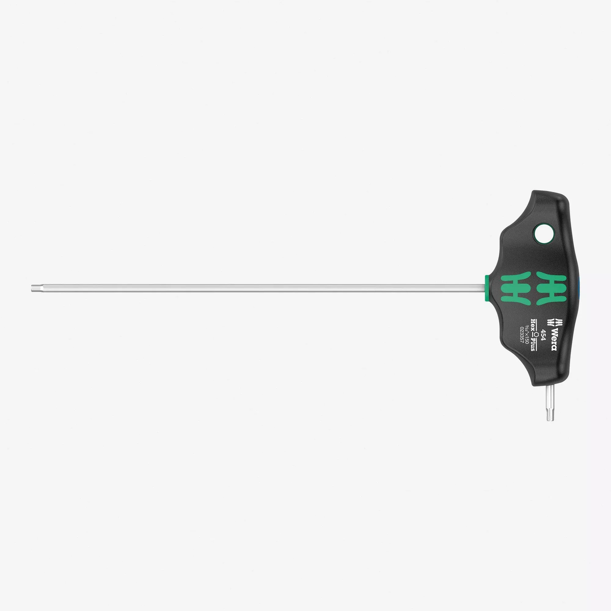 Wera 023357 Inch Hex-Plus T-handle, 3/32" x 150mm