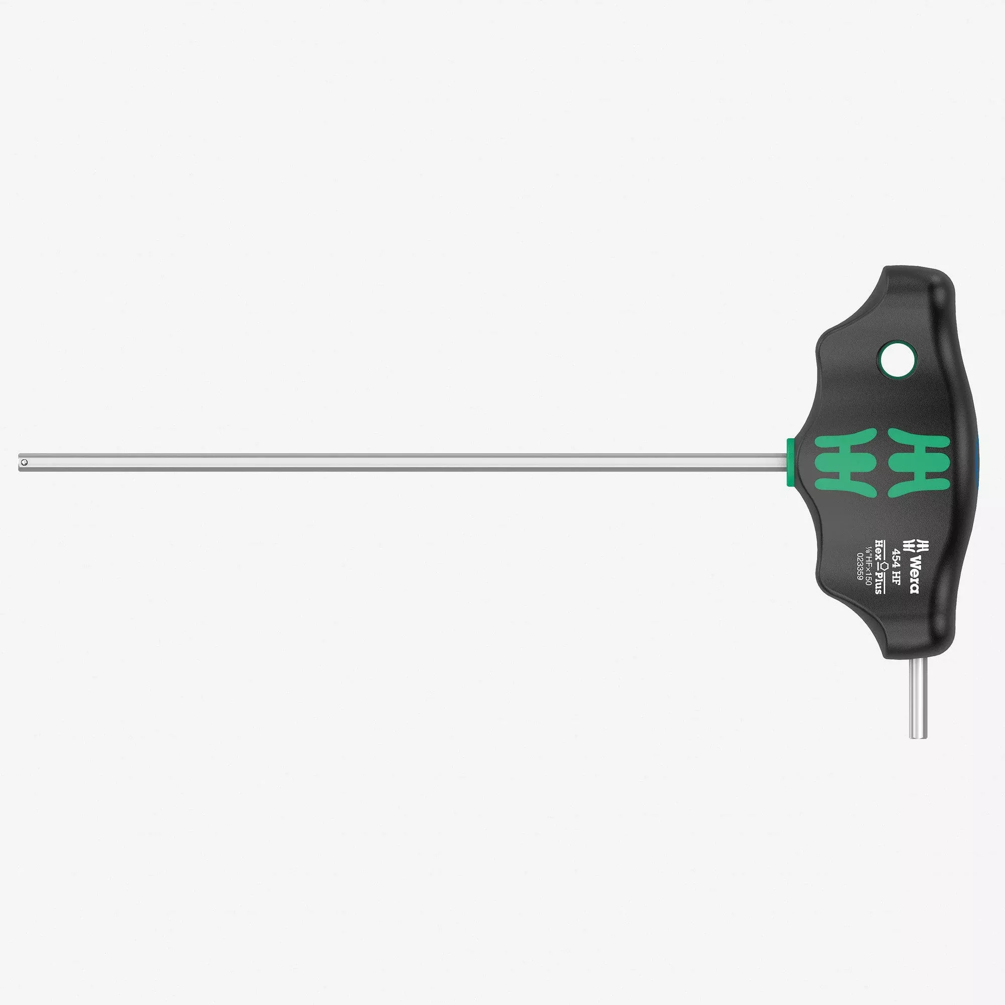 Wera 023359 Inch Hex-Plus T-handle, 1/8" x 150mm