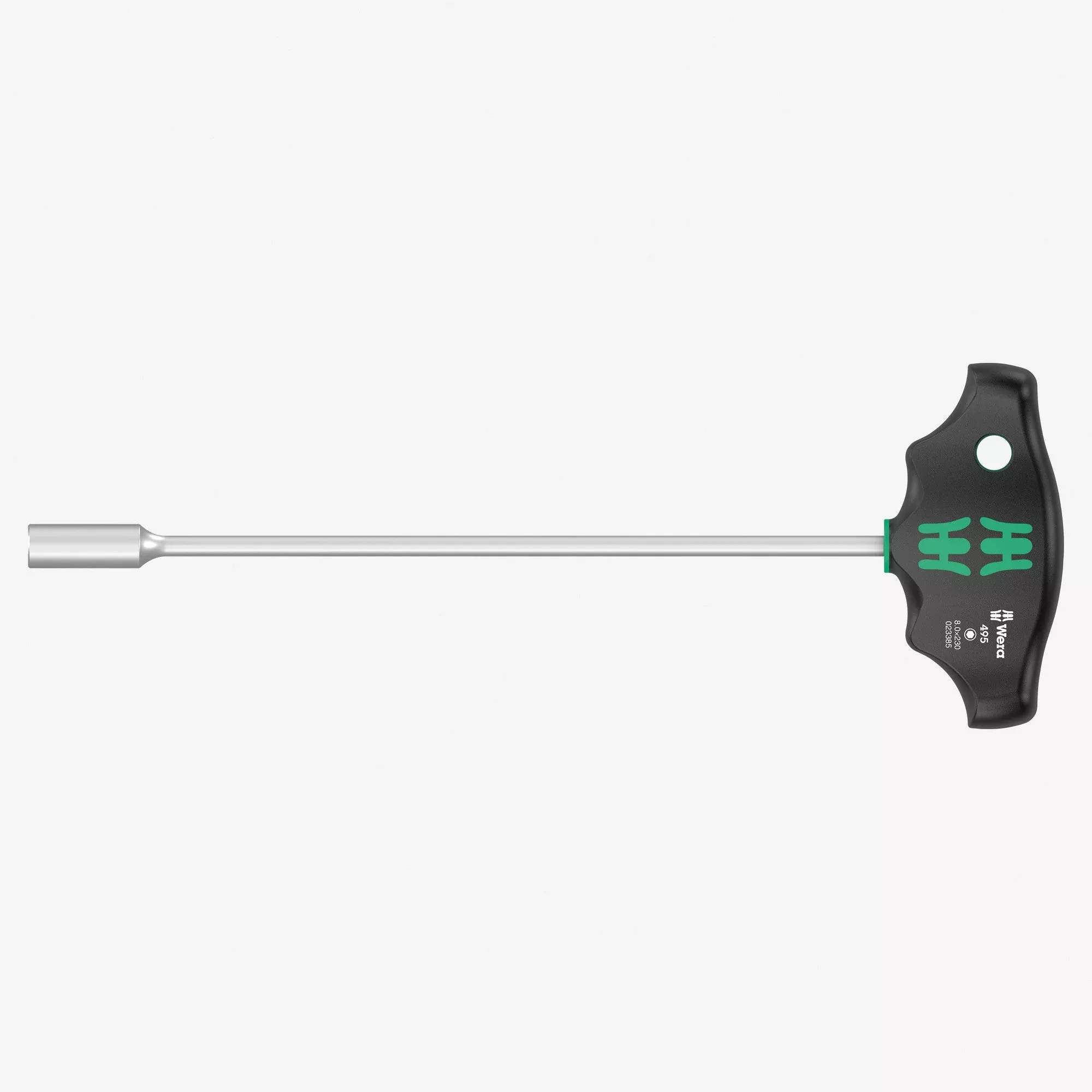 Wera 023385 T-Handle Metric Nutdriver, 8.0 x 230mm