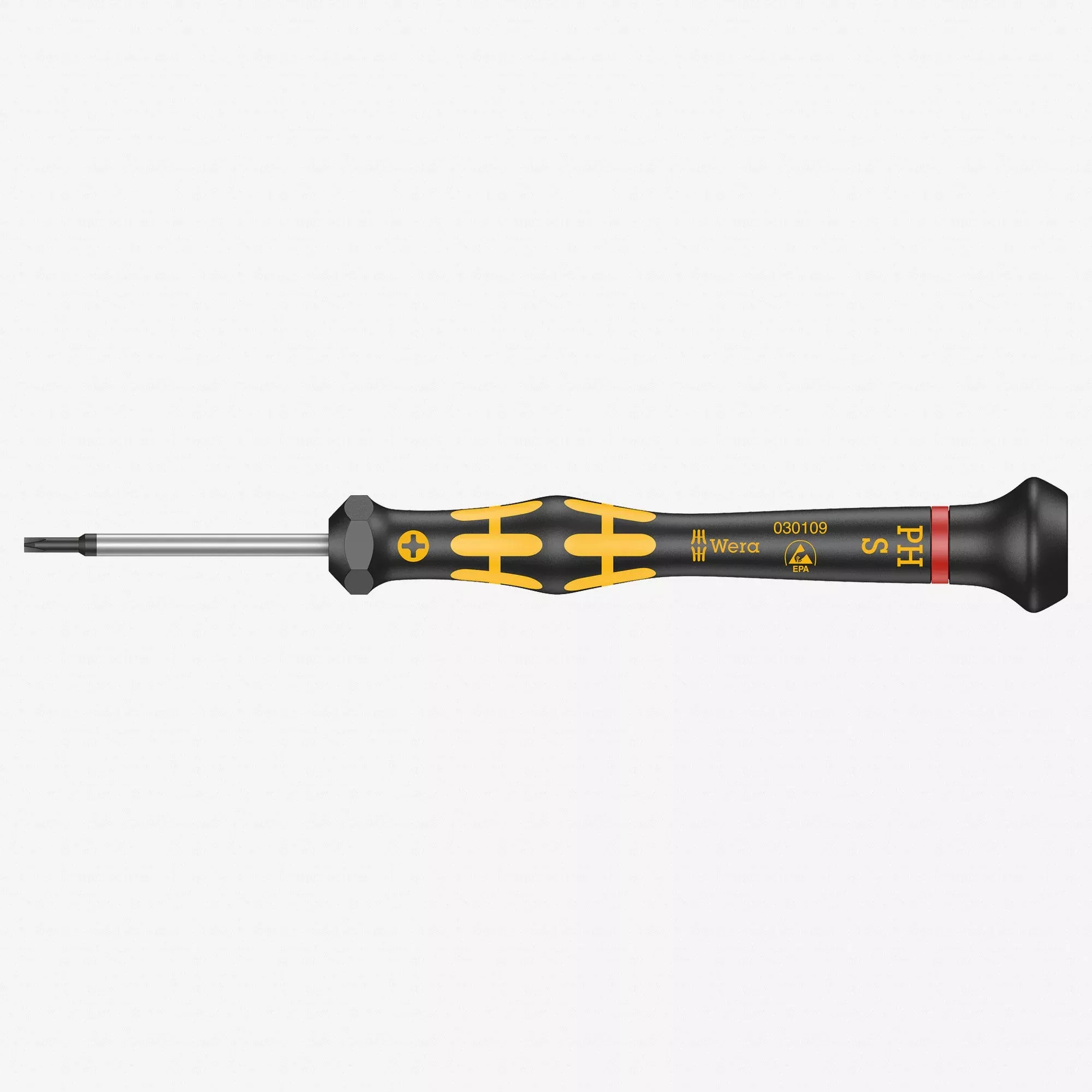 Wera 030109 PH/S ESD Kraftform Micro Screwdriver