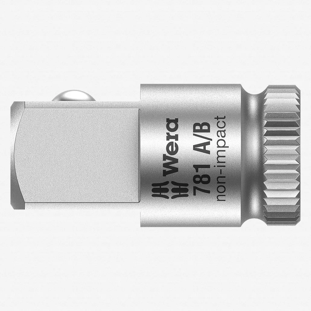 Wera 042670 Square Drive Size Adapter, 1/4" to 3/8"