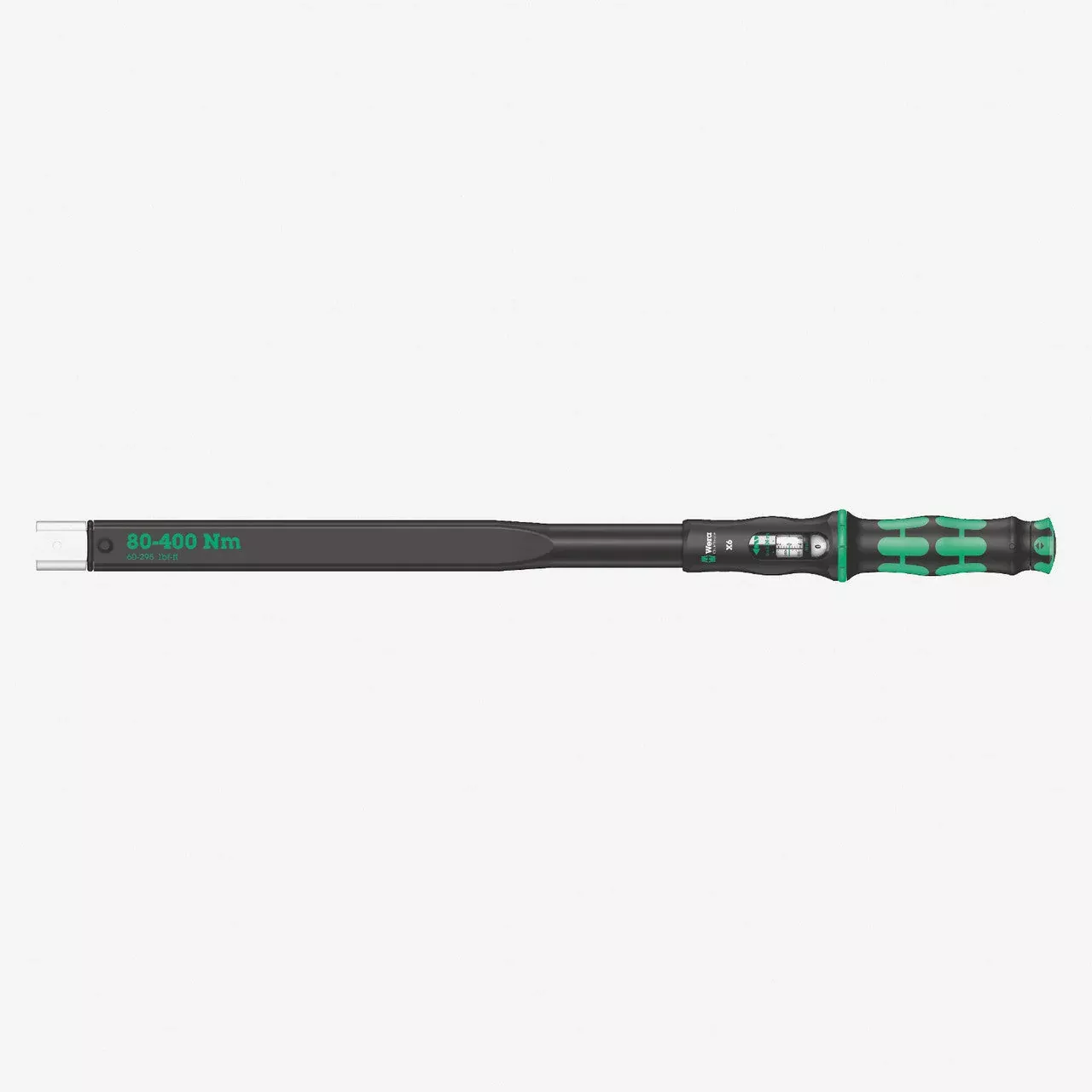 Wera 075656 Torque Wrench 80-400 Nm for 14x18 mm Interchangeable Insert Tools