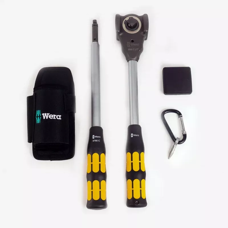 Wera 133862 KOLOSS Ratchet Set - 1/2" Drive