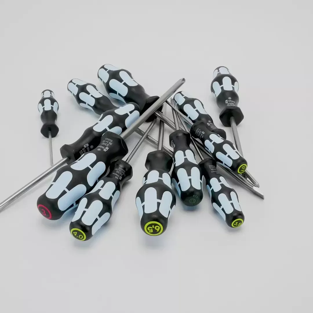 Wera 347903 Stainless Steel Slotted/Phillips/Square Screwdriver Set